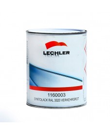 Esmalte sintético rojo trafico 1L - Lechler