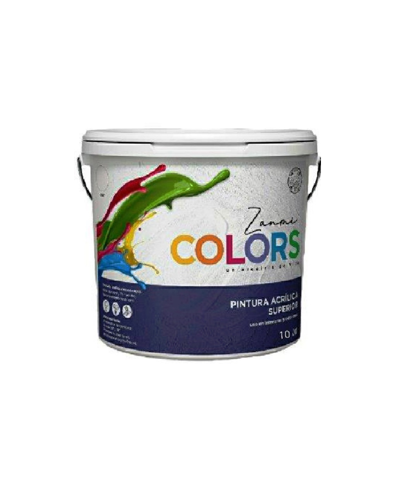 Pintura latex acrílica color salmón claro 10L - ZANMI COLORS