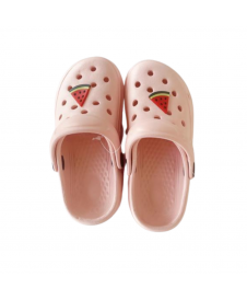 Chancletas estilo crocs (rosado) | MallHabana