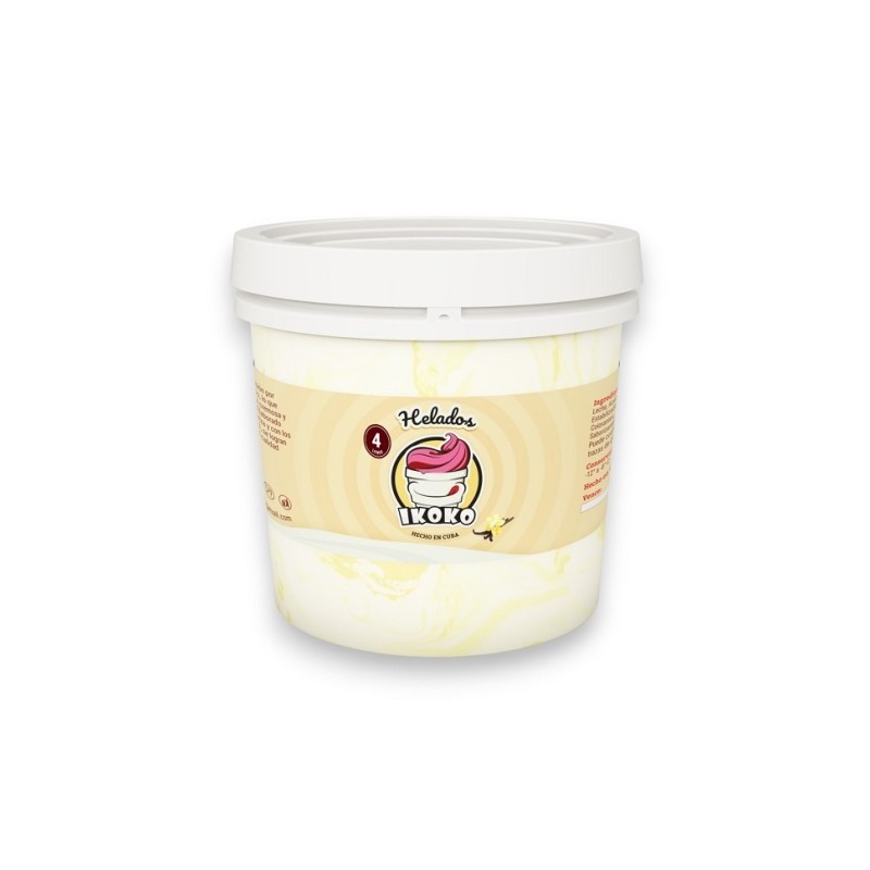 Helado sabor crema de leche 1L IKOKO | MallHabana