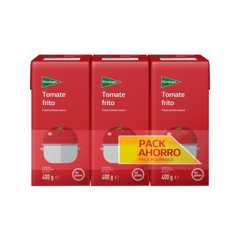 Tomate frito pack 3u EL CORTE INGLÉS | MallHabana