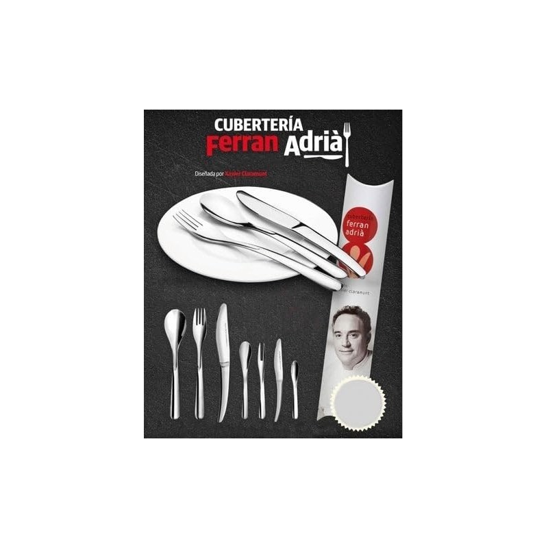 Cubertería Ferran Adrià de acero inoxidable 28 piezas 4 sets de 7 piezas | Envíos a Cuba Cubertería Ferran Adrià de acero inoxidable 28 piezas 4 sets de 7 piezas | Envíos a Cuba