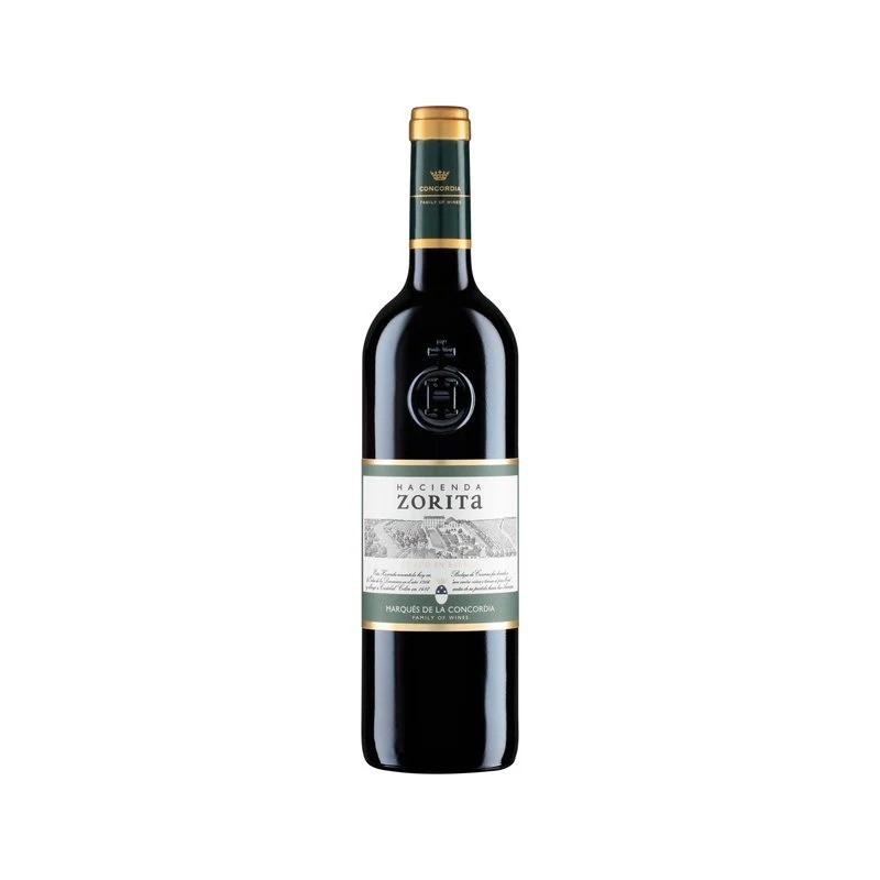 Vino tinto Crianza. Tempranillo. D. O. Arribes del Duero HACIENDA ZORITA 750ml | Envíos a Cuba Vino tinto Crianza. Tempranillo. D. O. Arribes del Duero HACIENDA ZORITA 750ml | Envíos a Cuba