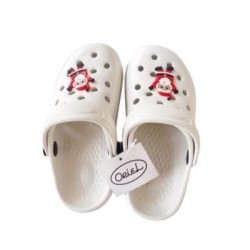Chancletas estilo crocs (blanco) | MallHabana