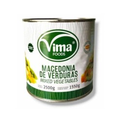 Macedonia en verduras 2500gr | Envíos a Cuba