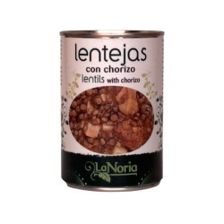 Lentejas con chorizo 500gr LA NORIA | MallHabana
