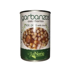 Garbanzos con chorizo 500gr LA NORIA | MallHabana