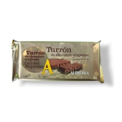 Turrón chocolate crujiente 250gr ALIMERKA | Envíos a Cuba