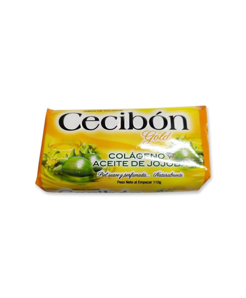 Jabón de tocador colágeno y aceite de jojoba 110gr - CECIBÓN