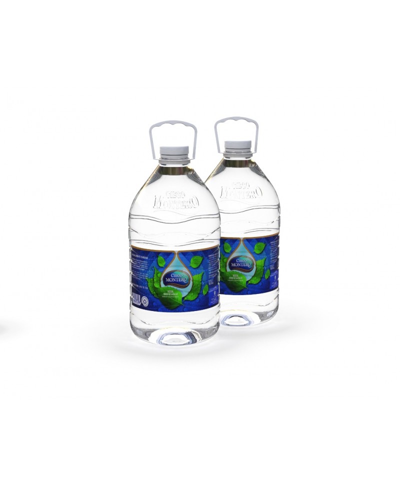 Agua mineral natural 2x5000ml - CIEGO MONTERO