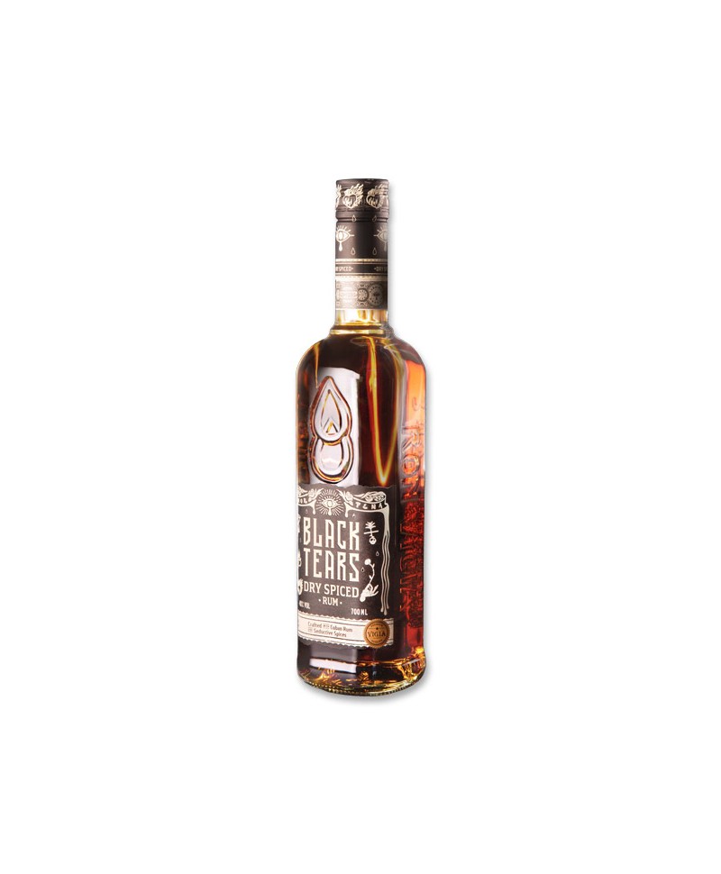 Ron Black Tears Spiced 70cl